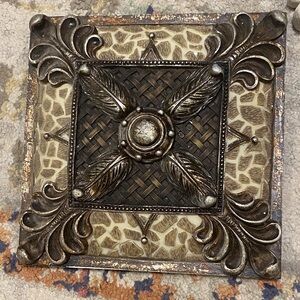 Decorative Square Wall Plaque